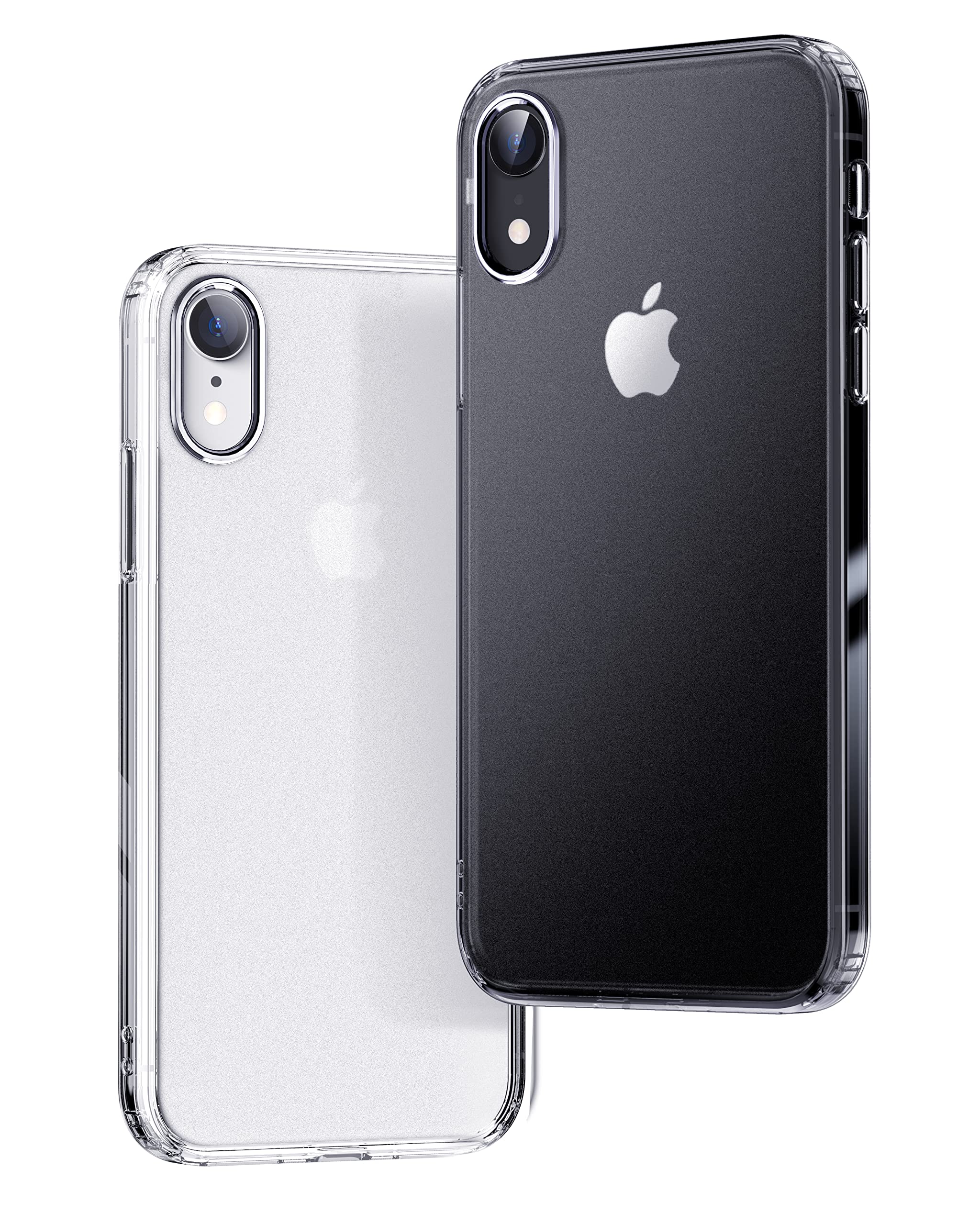 Ones Hard Transparent Frost Case for iPhone XR - Square Edge - MIL Protection Sh