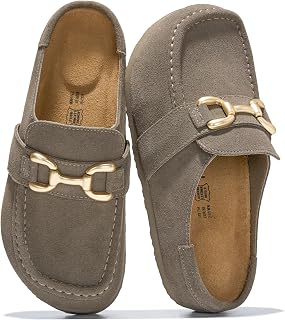 Project Cloud Scarpe da donna in vera pelle, mocassini leggeri da donna con memory foam e soletta in pelle
