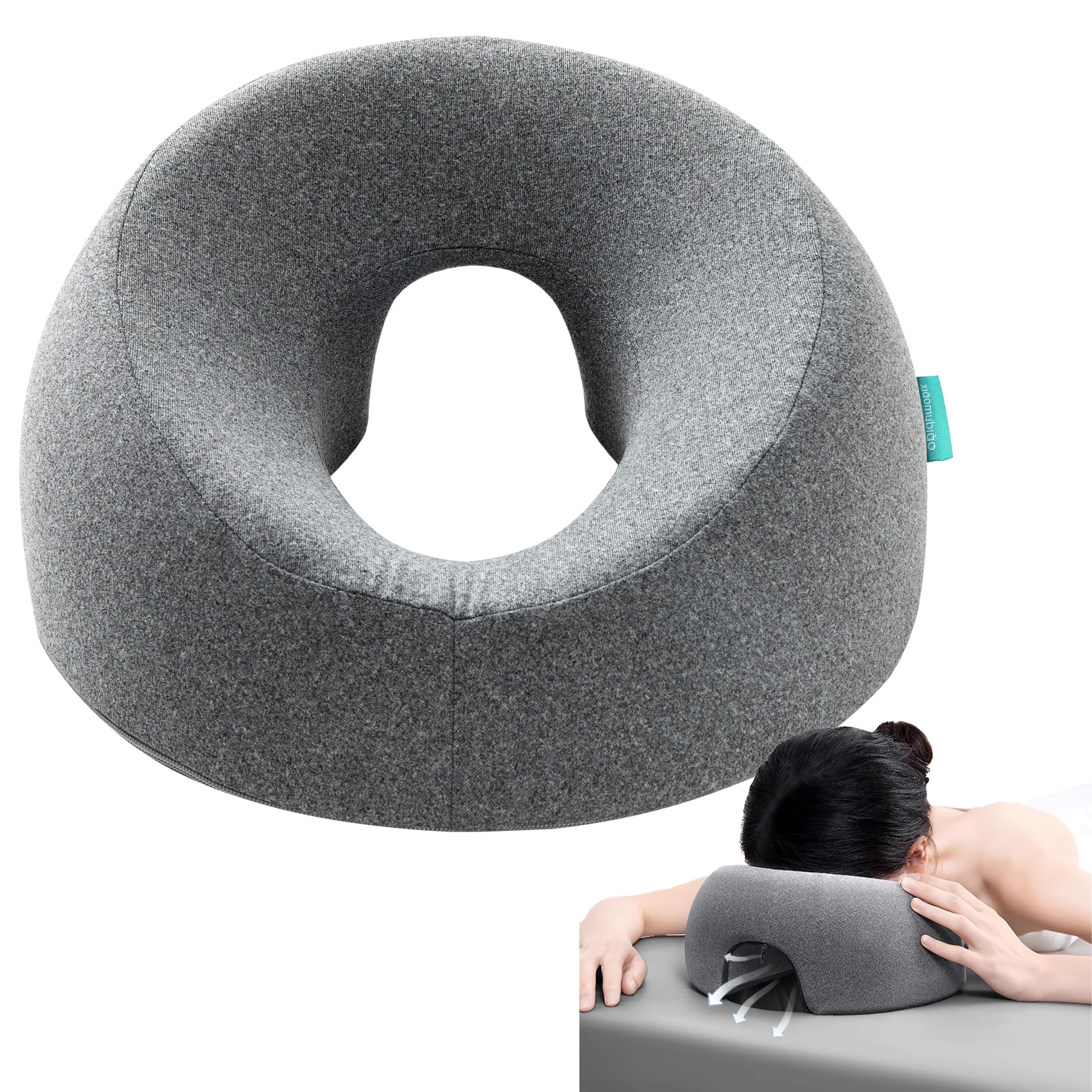 xiaomubiao Face Down Pillows for Massage Table, Massage Headrest for Bed, Face P