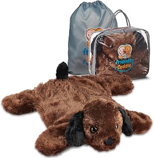 Weighted Stuffed Animals 5lb Lap Pad, Microwavable Sensory Blanket for Kids