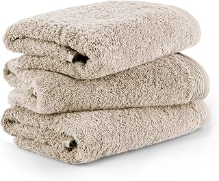 Möve Superwuschel Set of 3 Hand Towels, 50 x 100 cm, Made in Germany, 100% Cotton, Cashmere