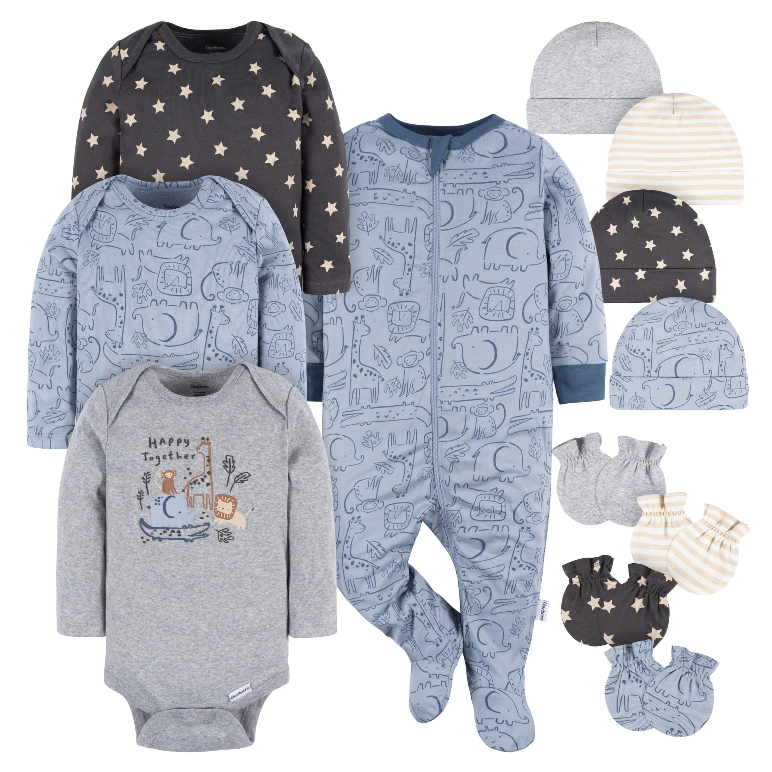 Gerber Baby Boys Boys and Girls 12 Piece Layette Gift Set Gift Set (pack of 12)