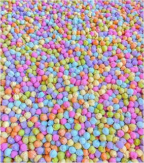 Colored Chickpeas for Sensory Play and Sensory Bins - Many Different Seasonal Colors (Pastel, 2 Cups)