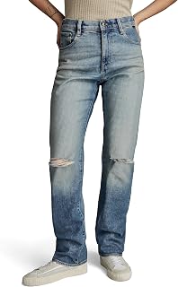 G-Star - Viktoria High Straight Jeans, Jeans Donna