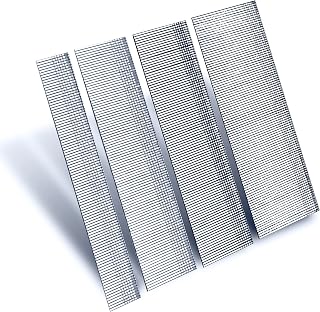 SimCos 18 Gauge Brad Nails 4 Sizes (2",1-1/2",1-1/4",3/4"),1000-Pack | Assorted Galvanized 18 GA Nail Gun Nails and Small Finishing Nails for Pneumatic, Electric Brad Nailer