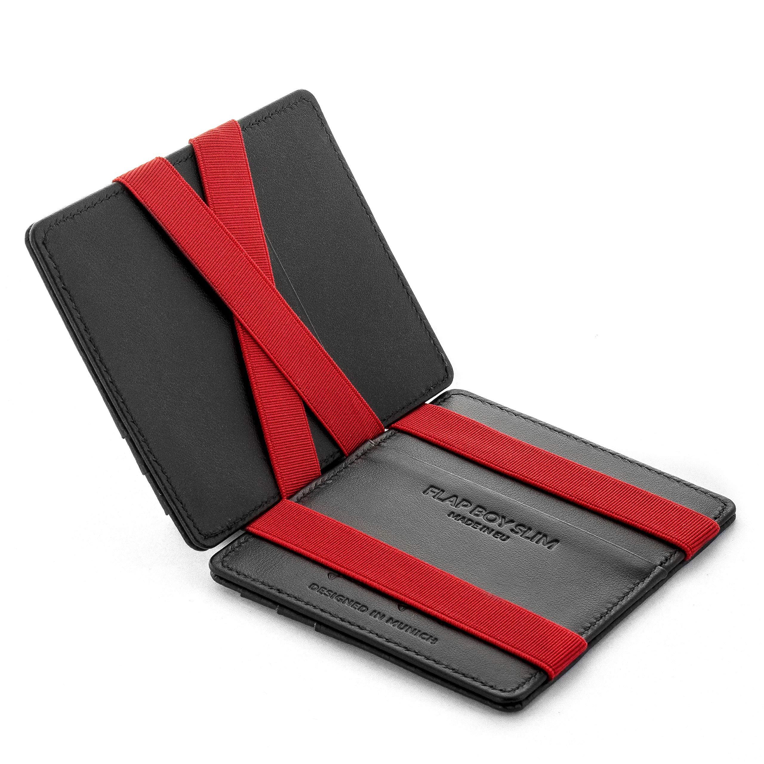 Jaimie Jacobs Men Magic Wallet Flap Boy Slim - The Original - RFID Blocking Cred