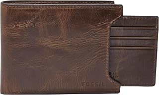 Fossil Men's Leather Bifold Sliding 2-in-1 with Removable Card Case