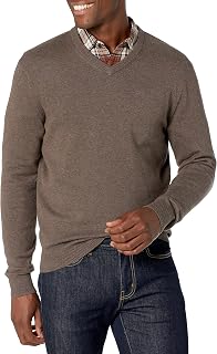 Amazon Essentials Men's V-Neck Pullover (Available in Big and Tall Sizes)