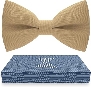 BOW TIE HOUSE Mens Bowties Pre-tied Shape Clip on Bowtie Solid Men Formal Wear for kids, baby boys, toddler any age bow ties