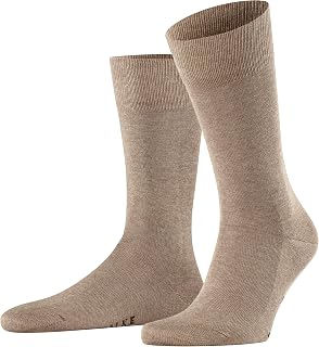 FALKE Lufthansa Travel & Comfort Men's Ultra Energizing Long Socks Strong Compression Better Blood Circulation for Travel and Long Periods Sitting Breathable Cotton 1 Pair