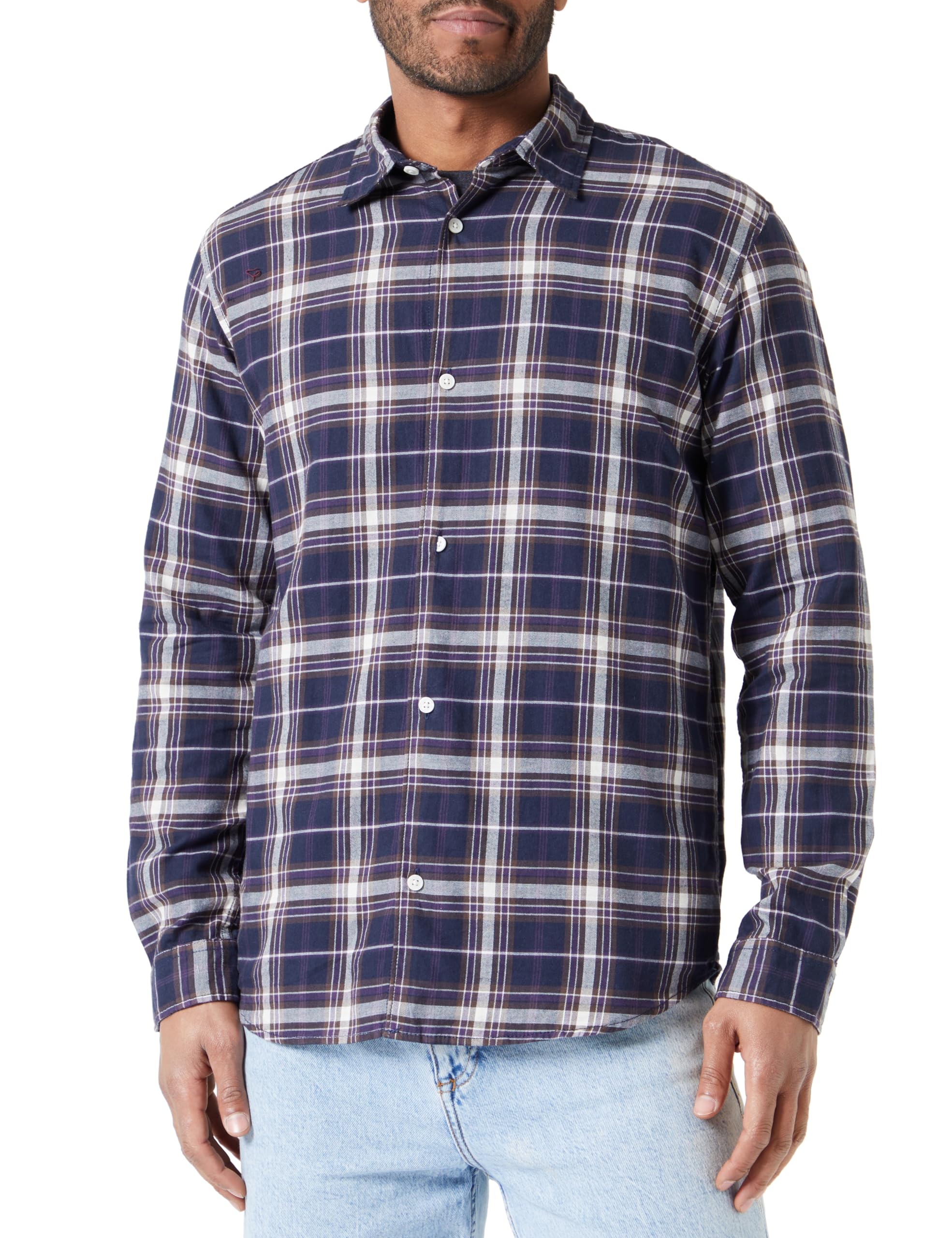 JACK & JONES Jorjoshua Check Shirt Ls Men's Leisure Shirt