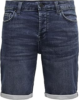 Men O&S Denim Shorts Capri 3/4 Bermuda Pants Summer Shorts Leisure Shorts ONSPLY