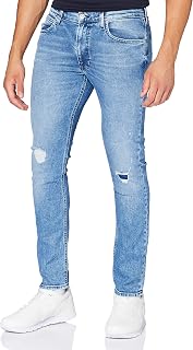 Men’s Lee Luke Jeans Slim Tapered - Black - Dark Freeze