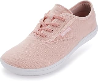 WHITIN Women's Wide Toe Box Canvas Barefoot Shoes W87