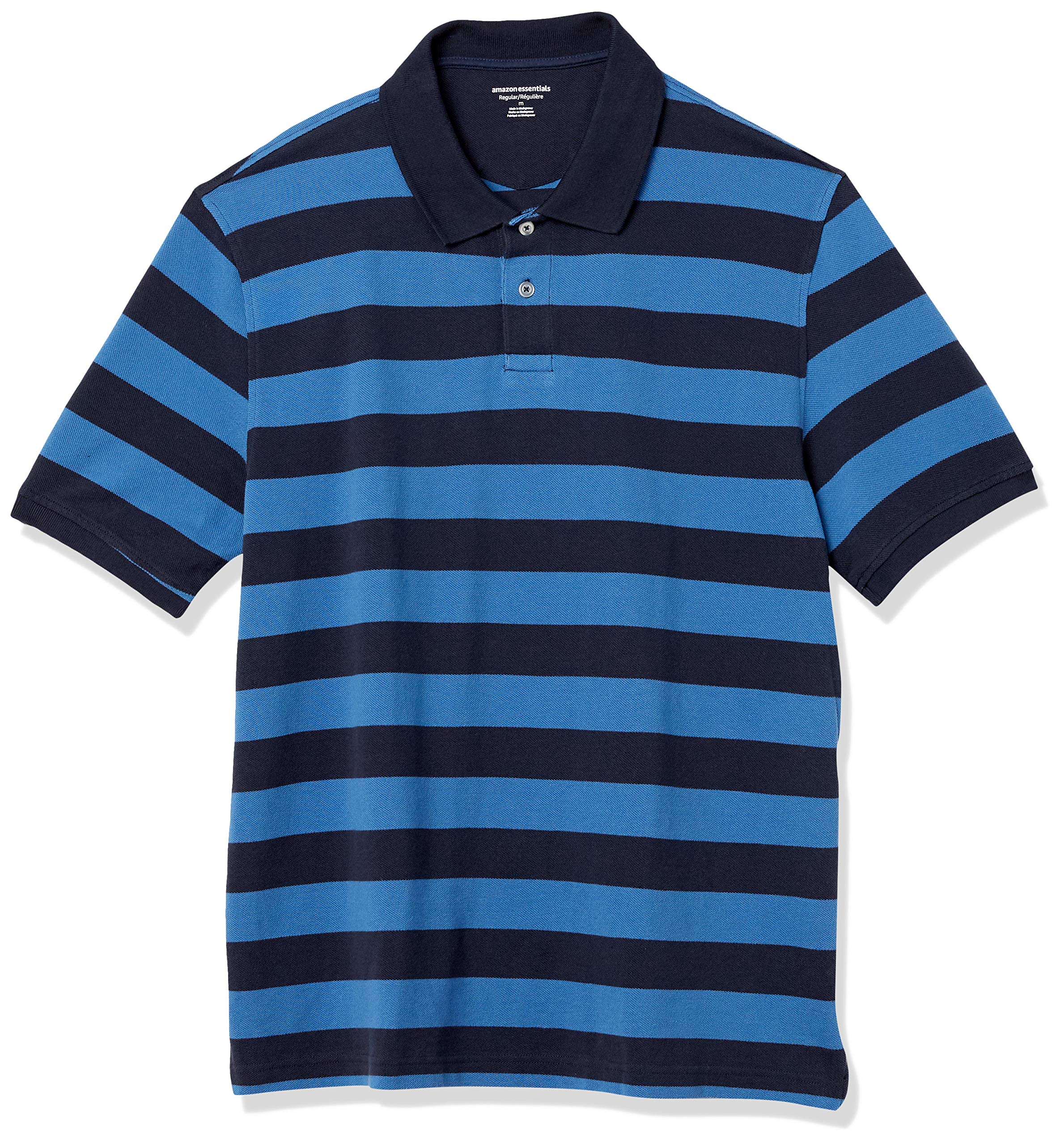 Amazon Essentials Mens Regular-Fit Cotton Pique Polo Shirt