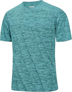 MAGCOMSEN Men's T-shirts Short Sleeve Quick Dry Lightweight for Gym Training Running Sports Breathable Fitness Clothing