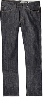 Volcom Men's Vorta Slim Fit Rinse Jeans