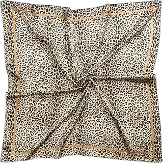 35"x35" Like Silk Head Scarf for Women Satin Feel Large Square Scarf for Hair Wrapping and Sleeping at Night Fashion Bandana