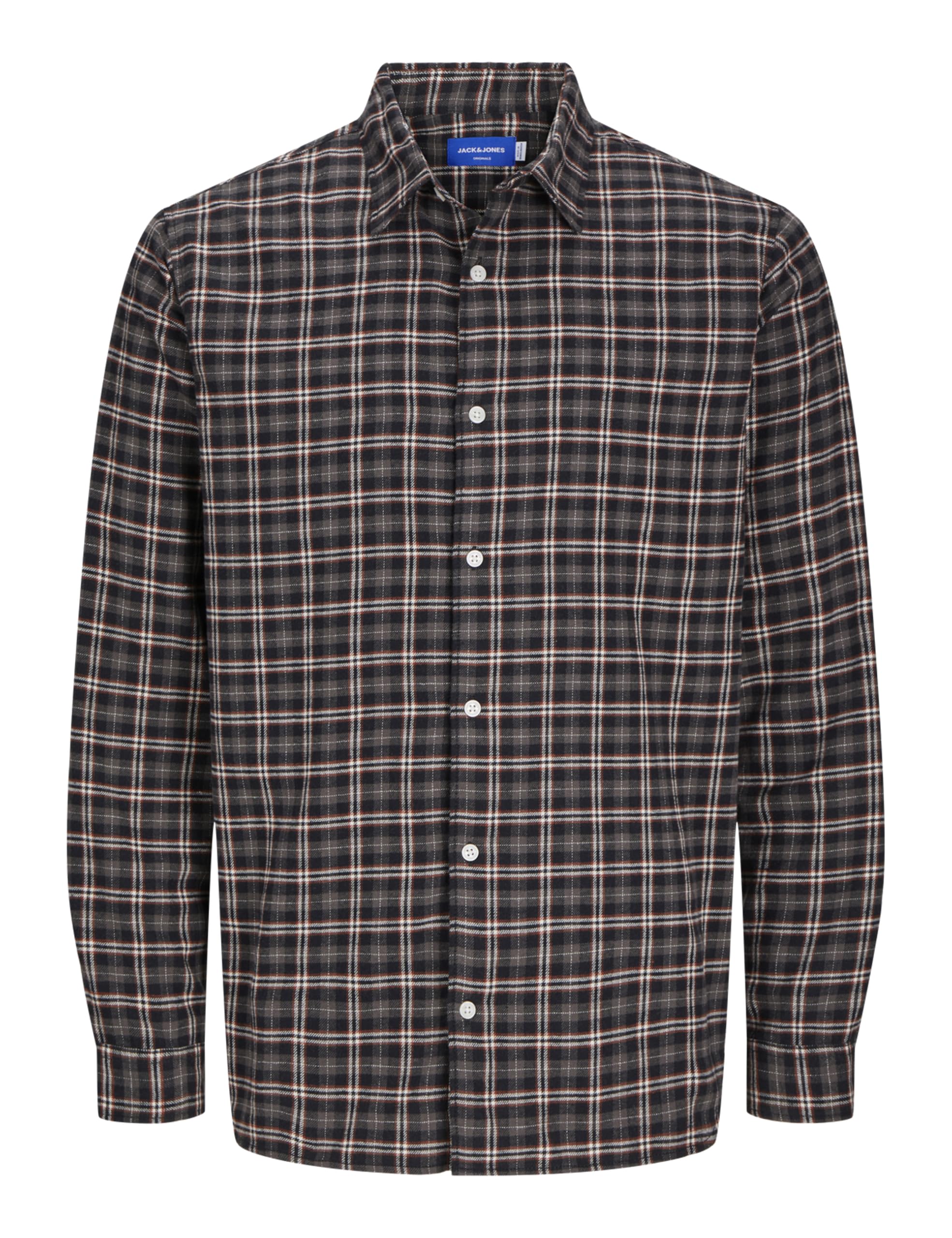 JACK & JONES Jorjoshua Flannel Check Shirt LS Long Sleeve Shirt for Men