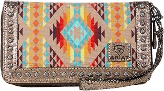 ARIAT Women's Southwestern Cruiser Clutch Handbag, Multicolored, One Size