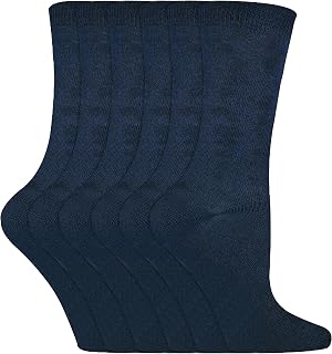 Sock Snob - 6 Pack Kids Childrens Bamboo School Socks | Boys & Girls