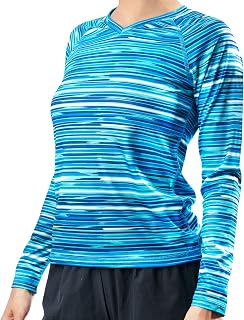 Kanu Surf UPF 50+ Long Sleeve Active Swim Tee & Workout Top Women's Rash Guard T-Shirt (Pack of 1)