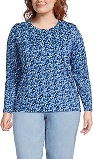 Lands' End Women's Supima Long Sleeve Crew Tee