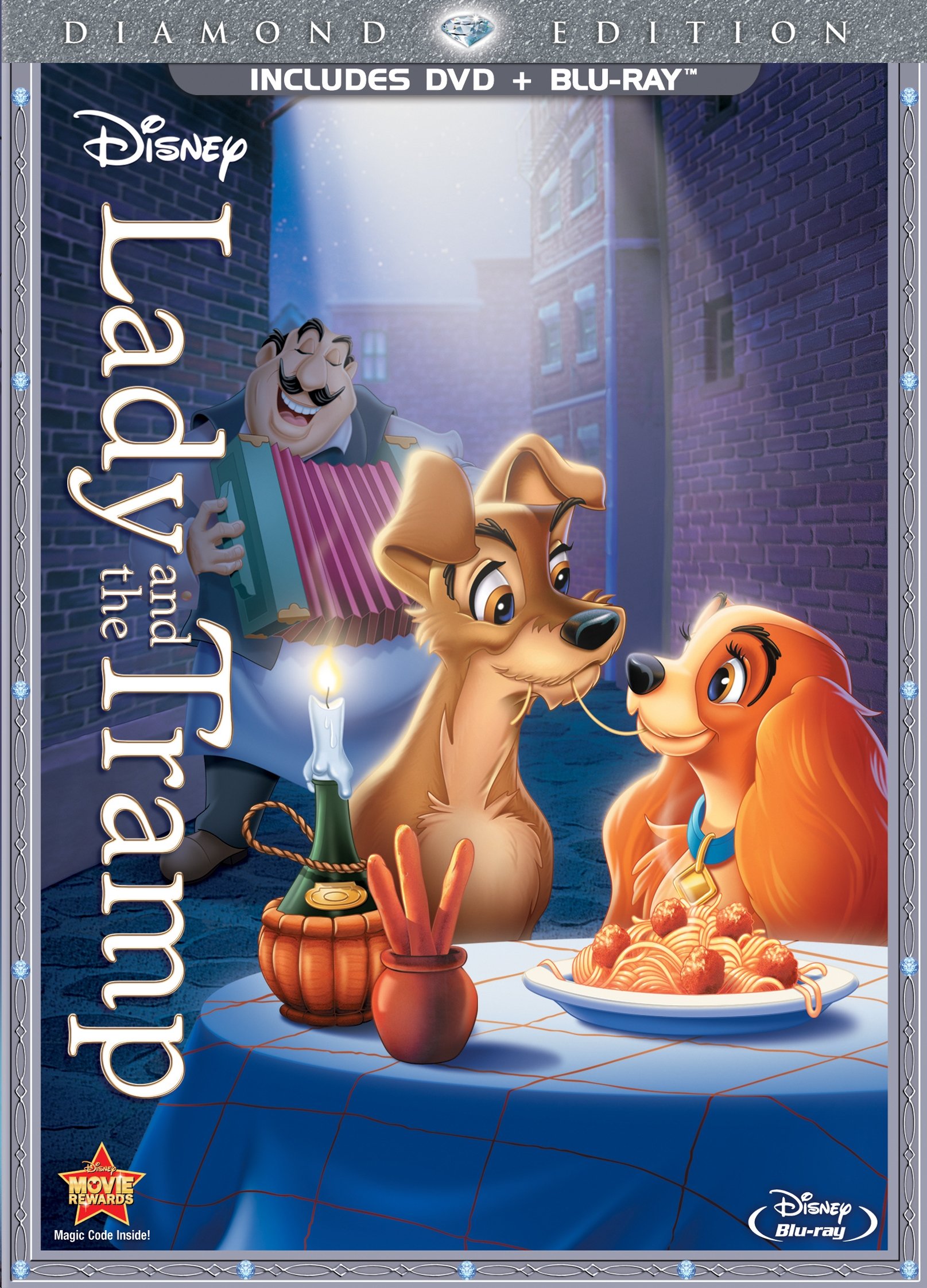 Lady and the Tramp (Diamond Edition) (DVD + Blu-ray)