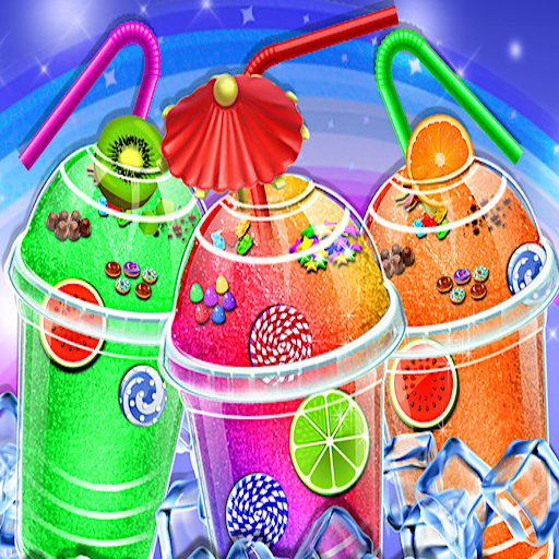 Rainbow Juice Drinks