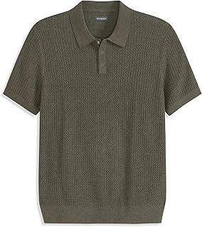 Van Heusen Men's Short Sleeve Polo Shirt Classic Fit Button Closure Cooling Fabric