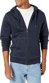 Amazon Essentials Men's Full Zip Fleece Hoodie (Available in Plus Size)