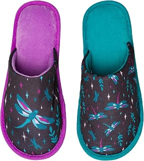 Dedoles Slippers for Women, Men & Children, Memory Foam, Many Fun Designs, Unicorn, Music, Rainbow, Comics, Games, Gift