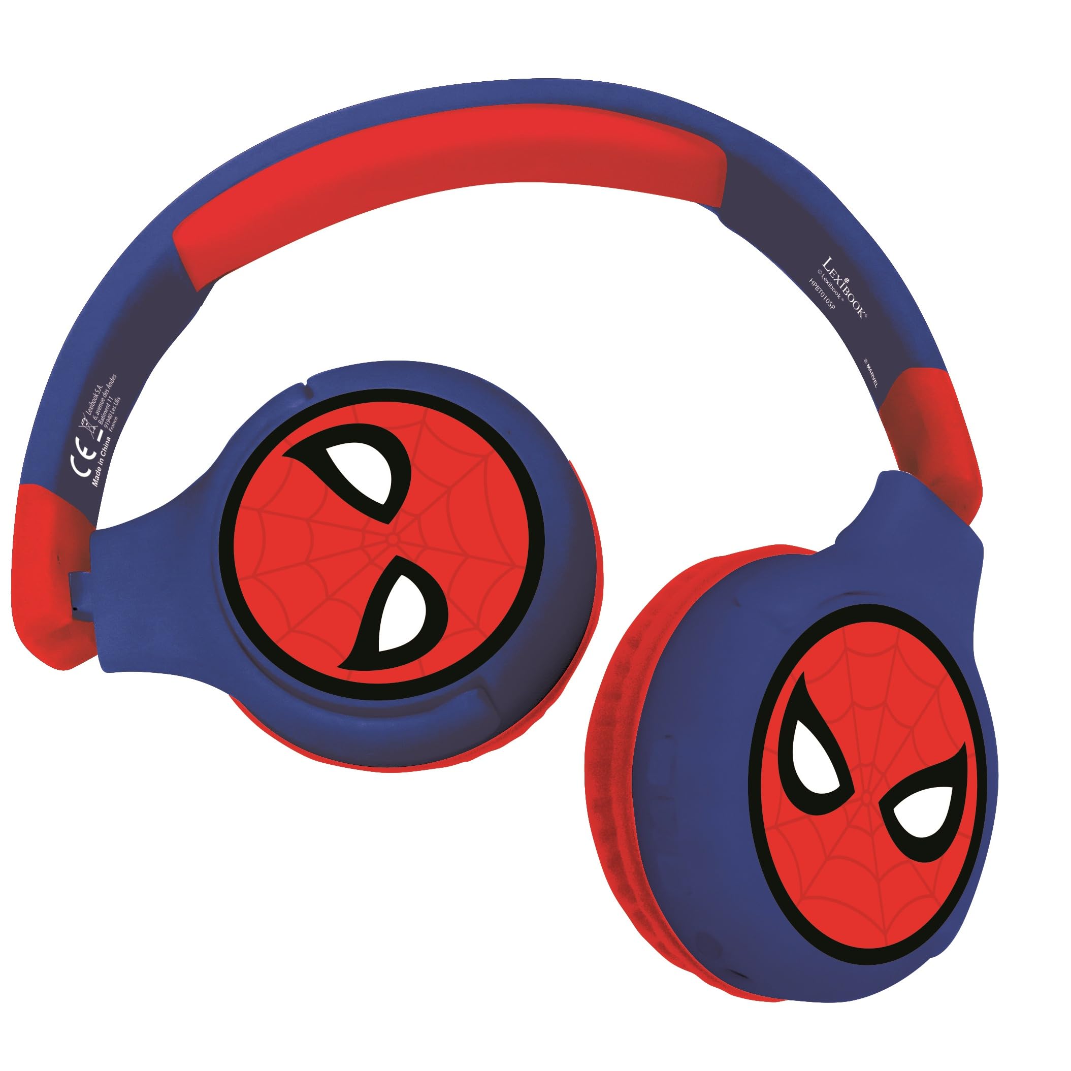LEXIBOOK, Spider-Man Bluetooth Headphones, HPBT010SP