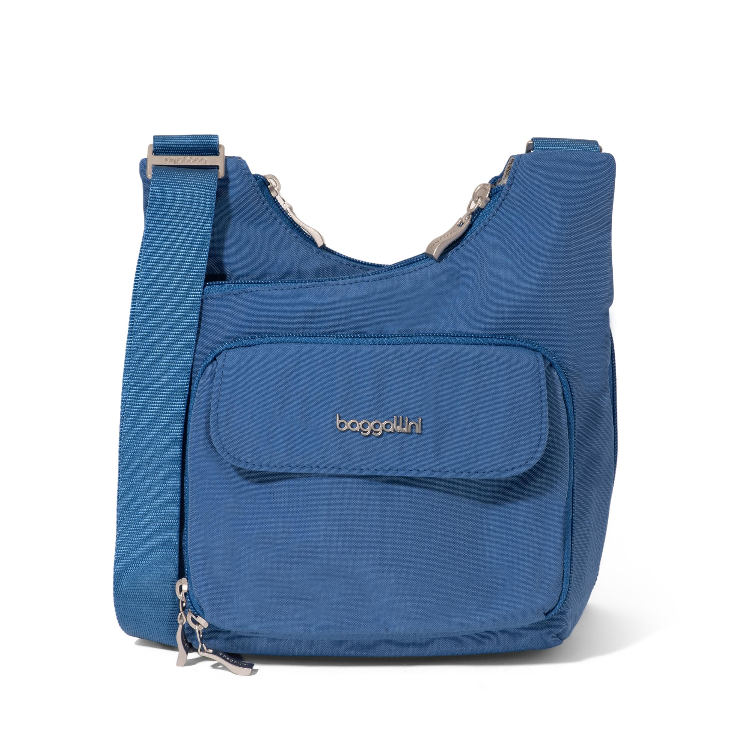 Baggallini Criss Cross 10x11 Crossbody Women Lightweight Water-Resistant Nylon T