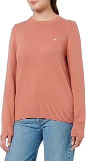 GANT Classic Cotton C-Neck Women's Sweater
