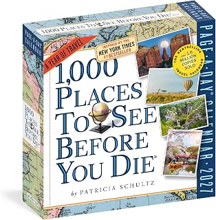 1,000 Places to See Before You Die Page-A-Day® Calendar 2027: A Year of Travel