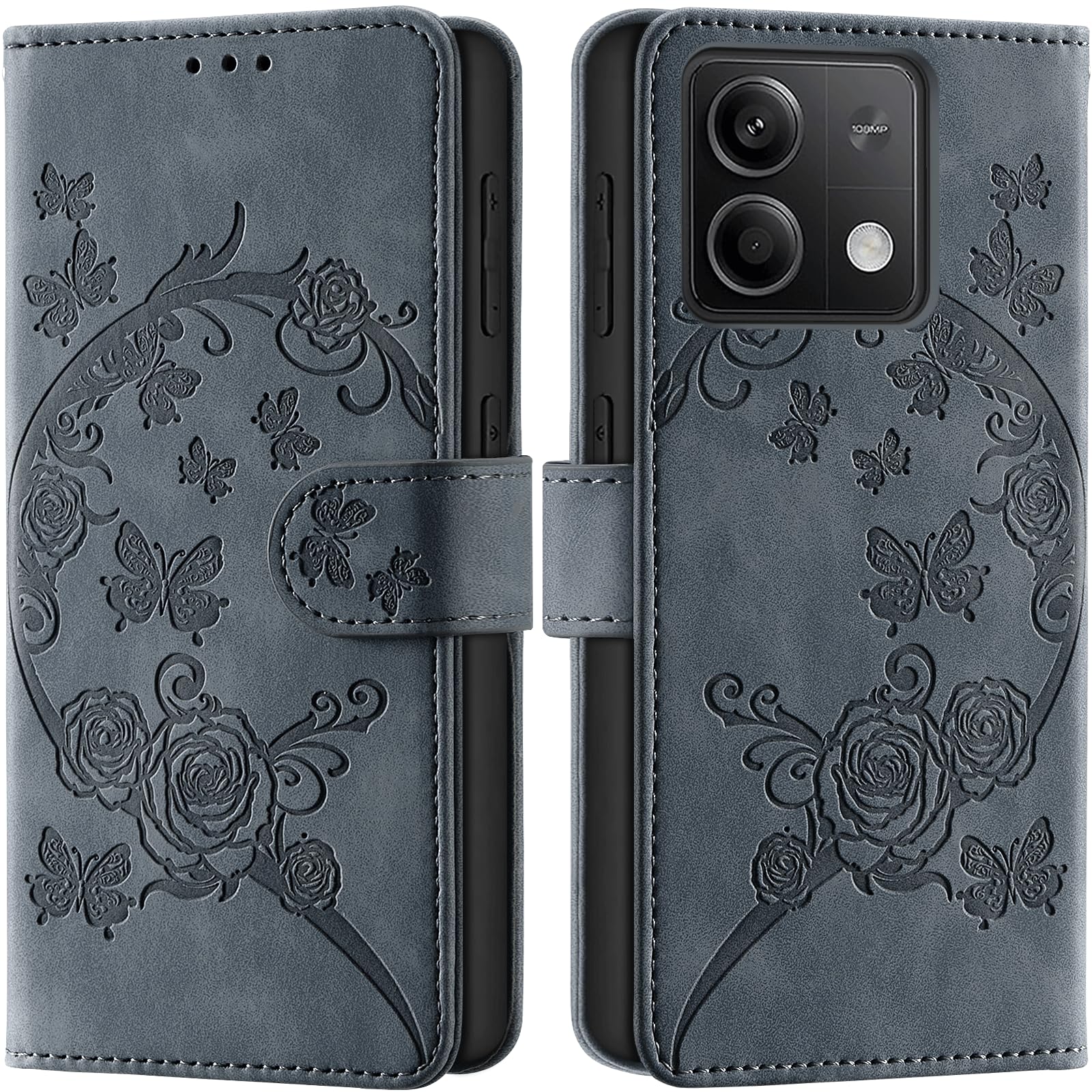 Case for Xiaomi Redmi Note 13 5G, Grey Purple