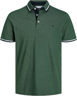 Jack & Jones Jjepaulos Polo SS Noos Men's Polo Shirt (Pack of 1)
