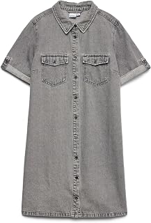 VERO MODA Denim Dress VMJENNIE Short Dress