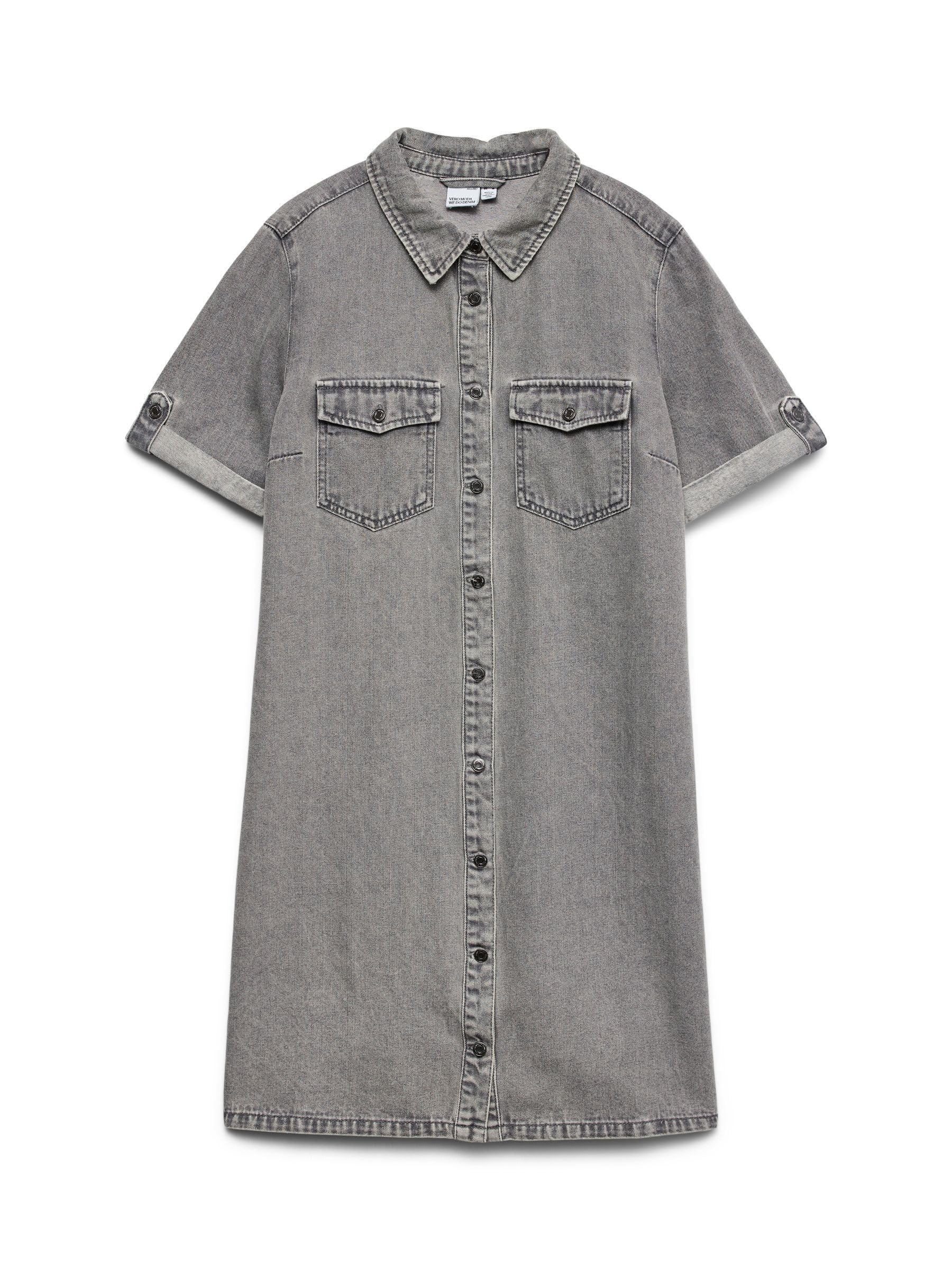 VERO MODA Denim Dress VMJENNIE Short Dress