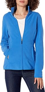 Amazon Essentials Women's Classic-Fit Full-Zip Polar Soft Fleece Jacket, Outerwear Coat with Cuffs