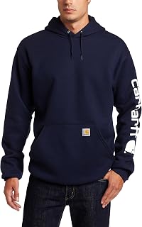 Carhartt Midweight Sleeve Logo Hooded Sweatshirt Shirt for Men