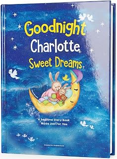 My Magic Name Personalised Goodnight Bedtime Story Book To Help A Child Settle Down To Sleep. Birthday Keepsake for Children Aged 0-5 years