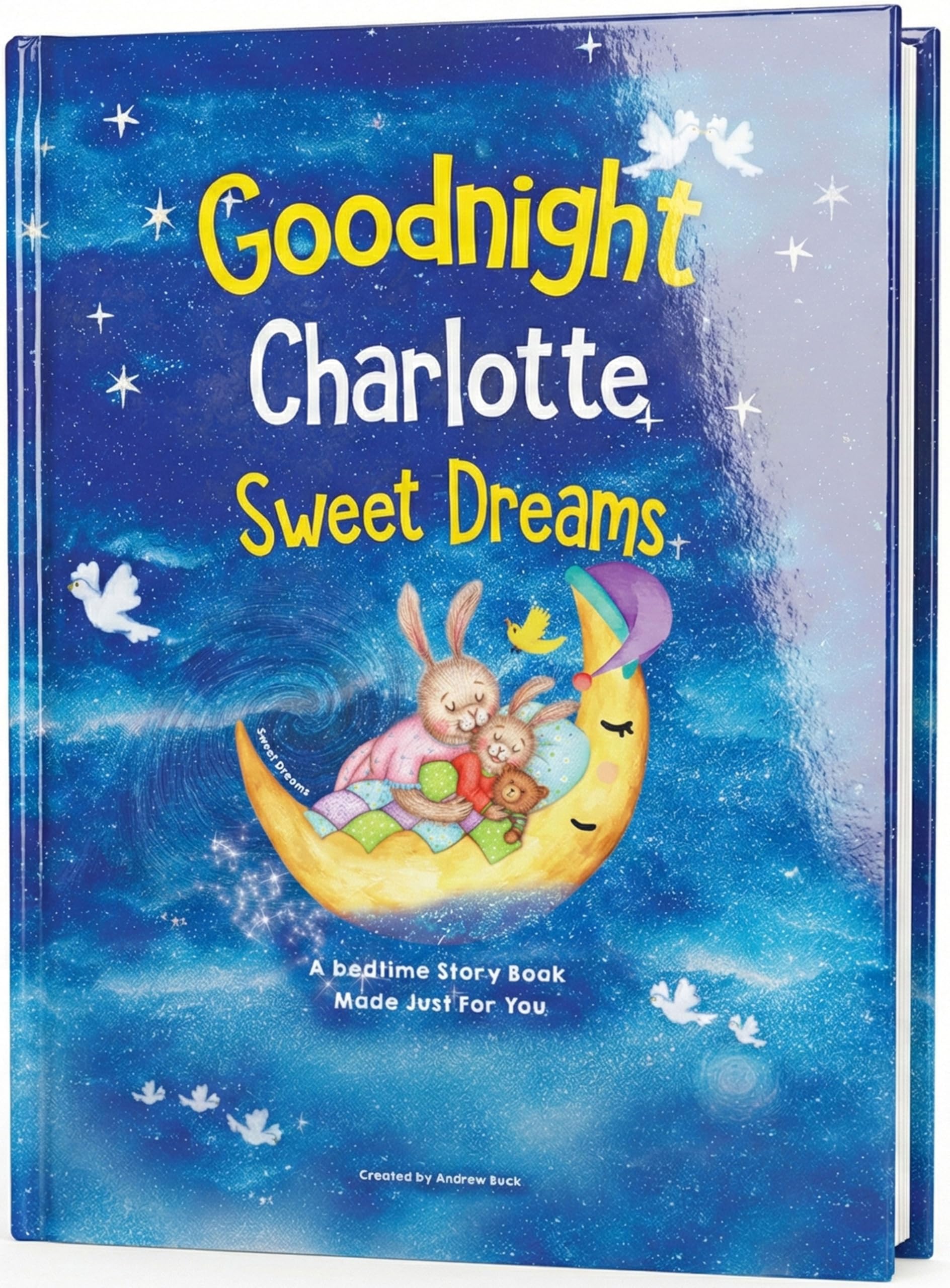 My Magic Name Personalised Goodnight Bedtime Story Book To Help A Child Settle D