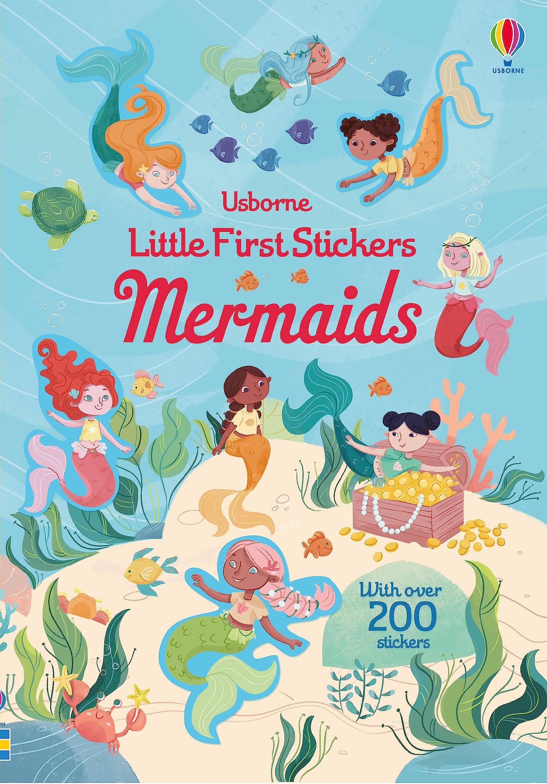 Little First Stickers Mermaids: A Sticker Activity Book About Mermaids, Sea Crea