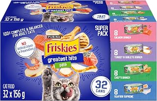 Friskies Wet Cat Food, Greatest Hits Variety Pack 156g (32 Pack)