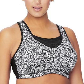 Glamorise Women's Elite Performance No Bounce Camisole Wirefree Sports Bra #1067, Old White