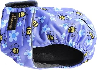 Female Dog Season Nappy I Waterproof Fabric I Busy Bee Small pants only