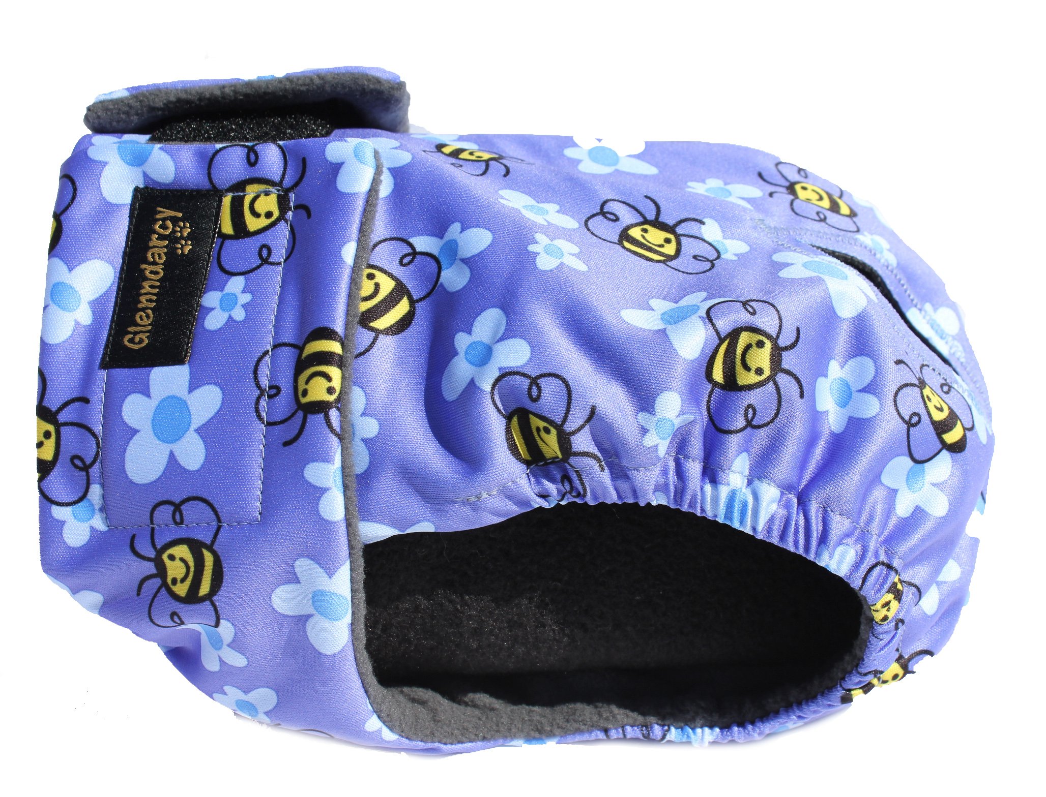 Female Dog Season Nappy I Waterproof Fabric I Busy Bee Small pants only