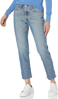 Levi's Womens Premium Wedgie Ribcage Straight Ankle JeansJeans